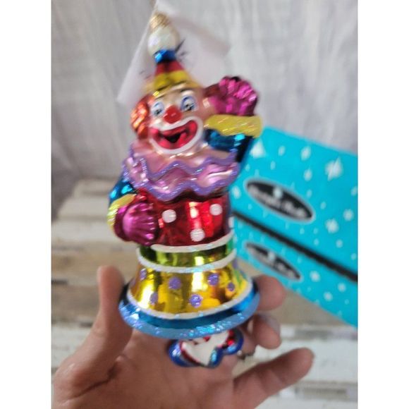 Radko doofy dance clown ornament Xmas holiday tree - Picture 2 of 10